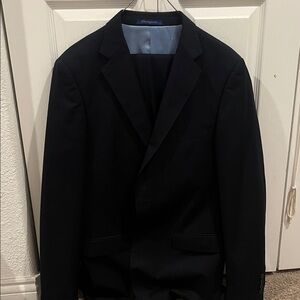 Nautica Men's Black Two-Button Jacket and Pant